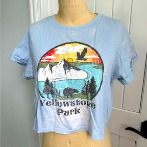 Love & Lazy days women’s cropped top size S